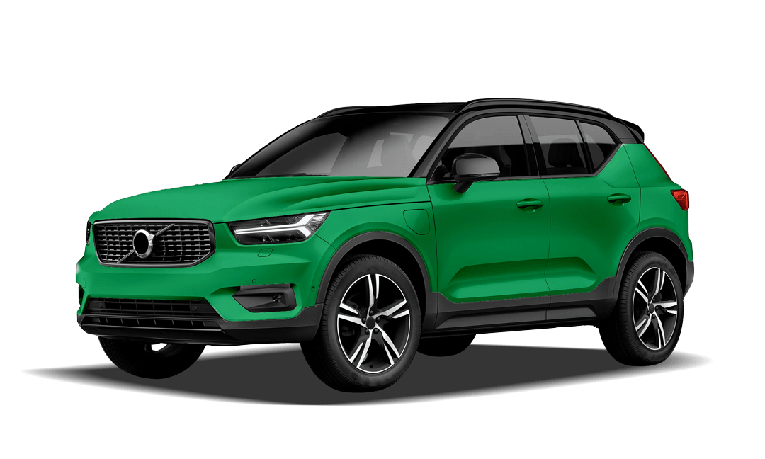 Carro Volvo-EV Verde