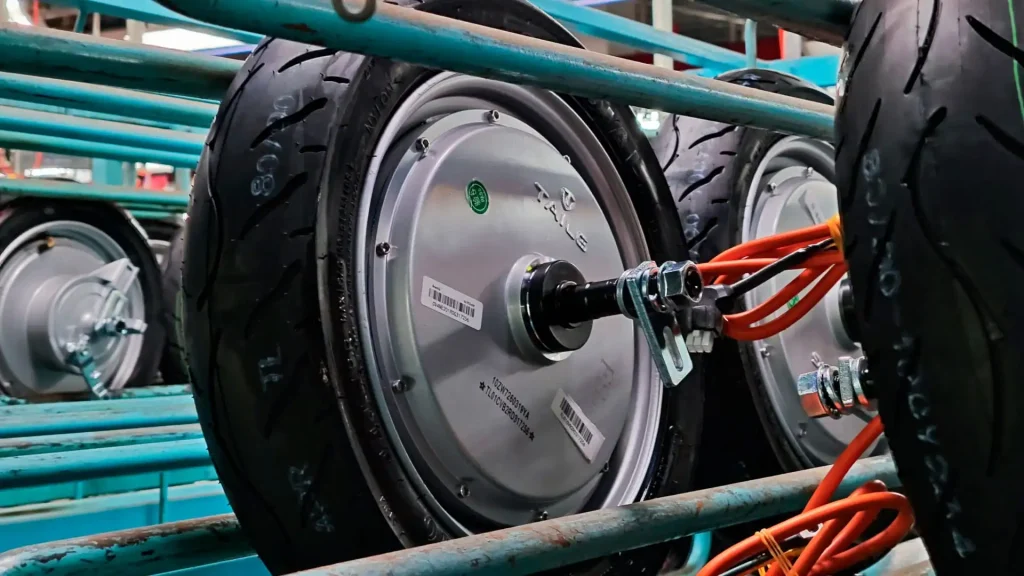 Pneu com roda em estoque